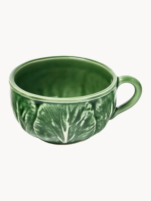 Online Tazas con platitos pintadas a mano Cabbage, 4 uds. Tazas Y Mugs|Vajillas Completas