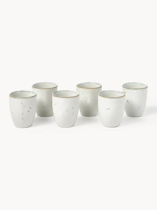Tazas de café artesanales , 6 uds. Tazas De Espresso|Vajillas Completas
