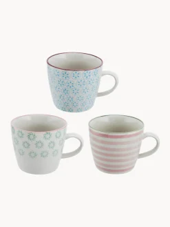 Tazas Y Mugs|Vajillas Completas>Bloomingville Tazas de café artesanales Patrizia, 3 uds.