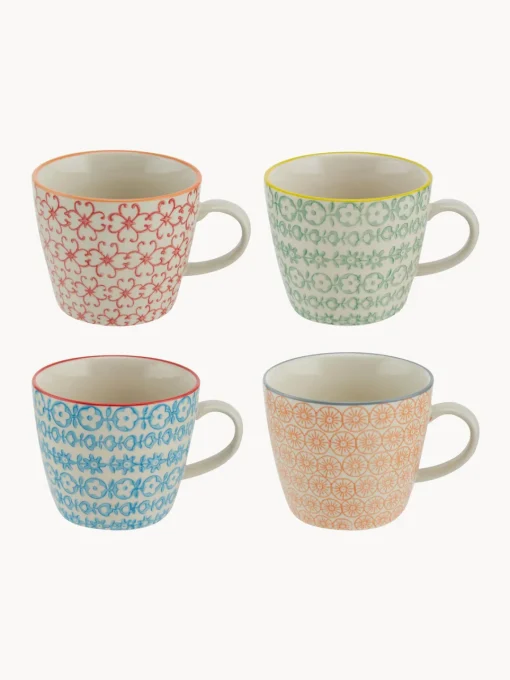 Hot Tazas de café Carla, 4 uds. Tazas Y Mugs|Menaje De Mesa