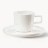 Tazas Y Mugs|Vajillas Completas>ASA Selection Tazas de café con platitos de porcelana Oco, 6 uds.