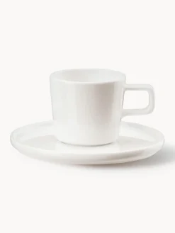 Tazas Y Mugs|Vajillas Completas>ASA Selection Tazas de café con platitos de porcelana Oco, 6 uds.