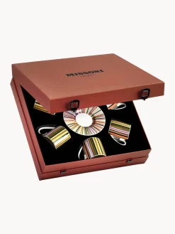 Clearance Tazas de café con platitos Fine Bone China Jenkins, 6 uds. Tazas Y Mugs|Vajillas Completas