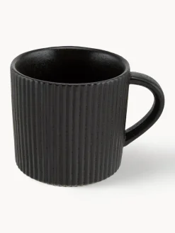 Tazas Y Mugs|Vajillas Completas>Bloomingville Tazas de café con relieves Neri, 2 uds.