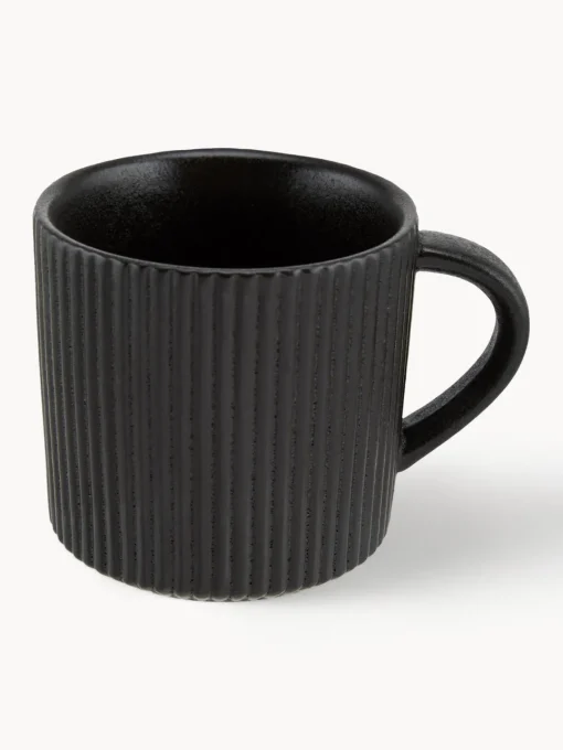 Tazas Y Mugs|Vajillas Completas>Bloomingville Tazas de café con relieves Neri, 2 uds.