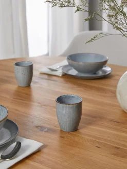 Tazas De Espresso|Vajillas Completas>Broste Copenhagen Tazas de café espresso artesanales , 6 uds. Nordic Sea