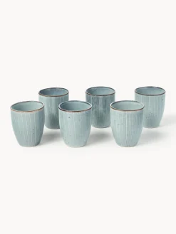 Tazas De Espresso|Vajillas Completas></noscript>Broste Copenhagen Tazas de café espresso artesanales , 6 uds. Nordic Sea