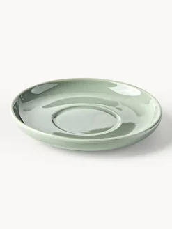 Outlet Tazas de café espresso con platitos de porcelana Nessa, 4 uds. Tazas De Espresso|Vajillas Completas