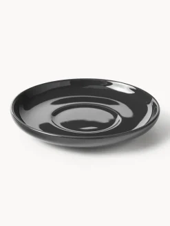 Outlet Tazas de café espresso de porcelana con platitos Nessa, 4 uds. Tazas De Espresso|Vajillas Completas