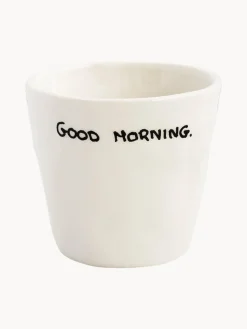 Tazas De Espresso|Vajillas Completas>Anna + Nina Tazas de café espresso pintadas a mano Good Morning, 6 uds.