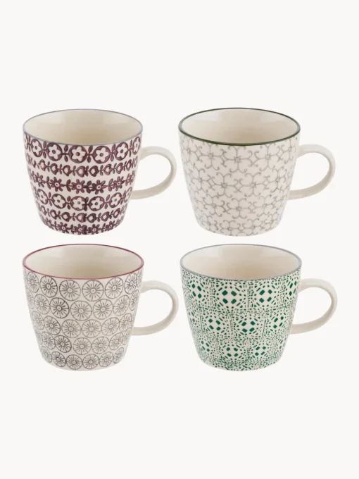 Tazas de café Karine, 4 uds. Tazas Y Mugs|Vajillas Completas