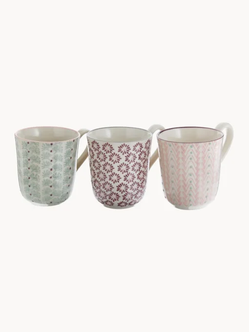 Tazas Y Mugs|Vajillas Completas>Bloomingville Tazas de café Maya, 3 uds.