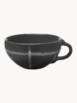 Tazas De Espresso|Vajillas Completas></noscript>SERAX Tazas de espresso de porcelana con esmalte reactivo Zuma, 2 uds. Negro y gris claro brillante