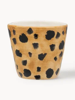 Tazas De Espresso|Vajillas Completas>Anna + Nina Tazas de espresso pintadas a mano Leopard, 2 uds.