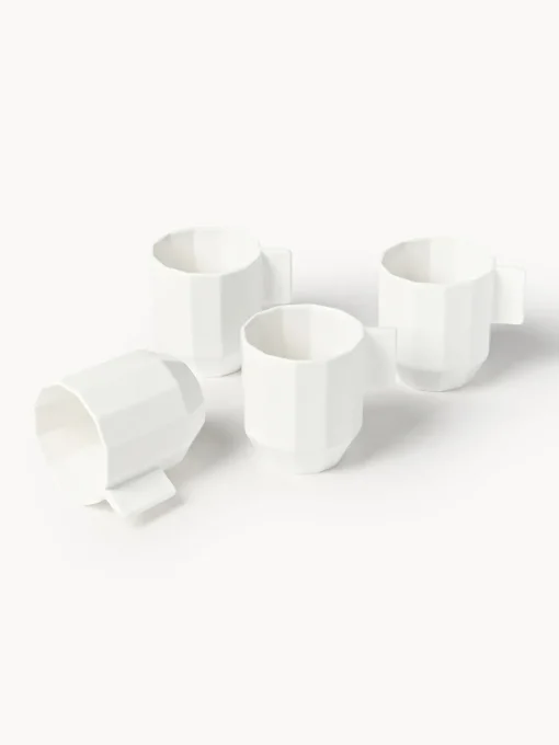 Tazas Y Mugs|Vajillas Completas>Westwing Collection Tazas de porcelana Angoli, 4 uds.