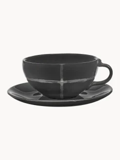 Hot Tazas de porcelana con esmalte reactivo Zuma, 2 uds. Tazas Y Mugs|Vajillas Completas