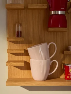 Best Tazas de porcelana con relieves Sali, 4 uds. Tazas Y Mugs|Vajillas Completas