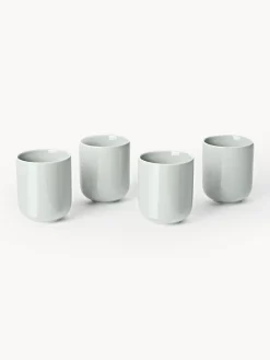 New Tazas de porcelana Nessa, 4 uds. Tazas Y Mugs|Vajillas Completas