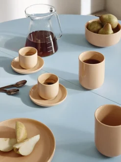 Tazas Y Mugs|Vajillas Completas>Westwing Collection Tazas de porcelana Nessa, 4 uds. Melocotón brillante