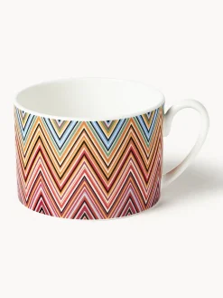 Tazas Y Mugs|Vajillas Completas></noscript>Missoni Tazas de té con platitos Jarris, 6 uds. Blanco, lila, amarillo y tonos azules