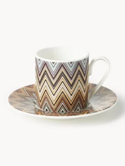 New Tazas de té con platitos Jarris, 6 uds. Tazas Y Mugs|Vajillas Completas