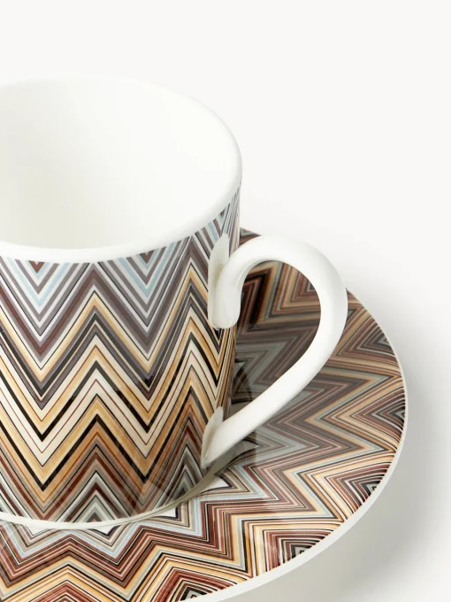 New Tazas de té con platitos Jarris, 6 uds. Tazas Y Mugs|Vajillas Completas