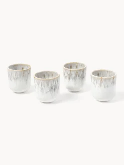 Best Tazas espresso artesanales con esmalte reactivo Danza, 4 uds. Tazas De Espresso|Vajillas Completas