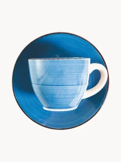 Tazas De Espresso|Vajillas Completas></noscript>Villa D'Este Home Tivoli Tazas espresso con platitos Baita Acqua, 6 uds.