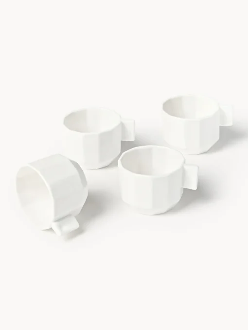 Tazas De Espresso|Vajillas Completas>Westwing Collection Tazas espresso de porcelana Angoli, 4 uds.
