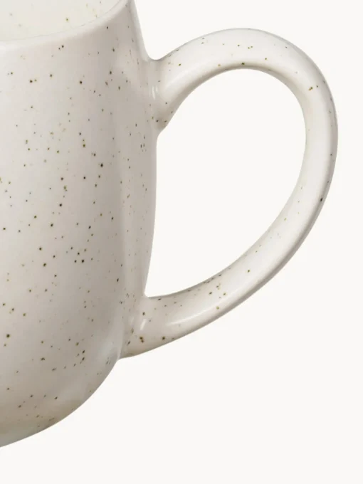 Tazas Y Mugs|Vajillas Completas>Broste Copenhagen Tazas grandes artesanales , 2 uds. Nordic Vanilla