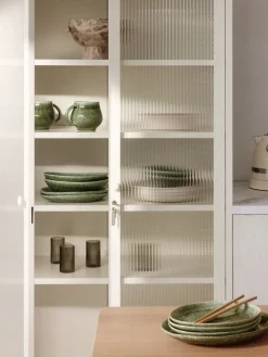 Tazas Y Mugs|Vajillas Completas>Westwing Collection Tazas grandes artesanales Macey, 4 uds. Tonos verdes brillantes