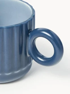 Tazas Y Mugs|Vajillas Completas></noscript>Westwing Collection Tazas Napari, 4 uds. Azul oscuro, azul claro