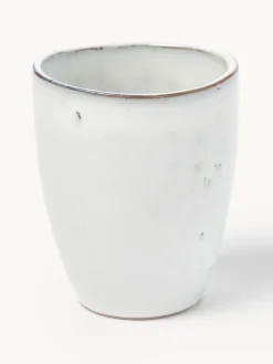 Tazas Y Mugs|Vajillas Completas>Broste Copenhagen Tazas originales artesanales , 6 uds. Nordic Sand