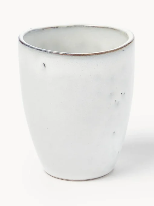 Tazas Y Mugs|Vajillas Completas>Broste Copenhagen Tazas originales artesanales , 6 uds. Nordic Sand