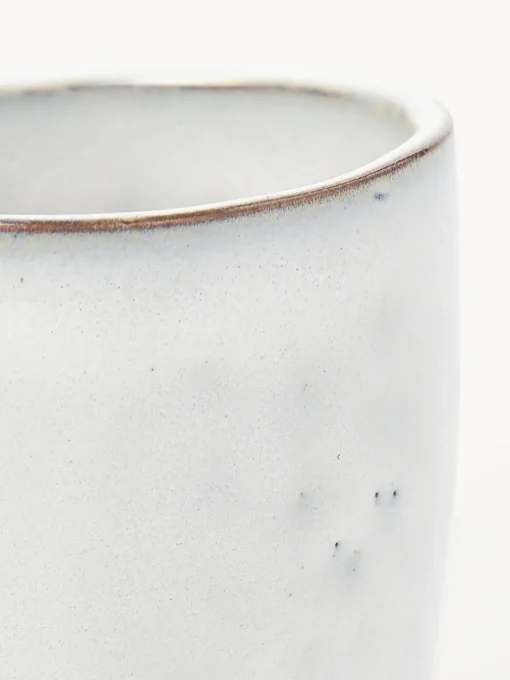 Tazas Y Mugs|Vajillas Completas>Broste Copenhagen Tazas originales artesanales , 6 uds. Nordic Sand