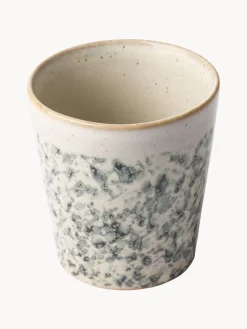 Tazas Y Mugs|Vajillas Completas></noscript>HKLIVING Tazas pequeñas artesanales 70's, 4 uds. Tonos beige y verdes salvia