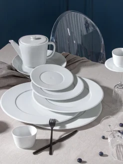 Tazas pequeñas con platitos de porcelana artesanales Vitruv, 2 uds. Tazas Y Mugs|Vajillas Completas