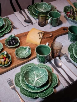 Discount Tazas pintadas a mano Cabbage, 4 uds. Tazas Y Mugs|Vajillas Completas