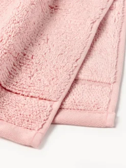 Toallas|Mantas></noscript>Westwing Collection Toalla con borde a rayas Luxe, tamaños diferentes Melocotón