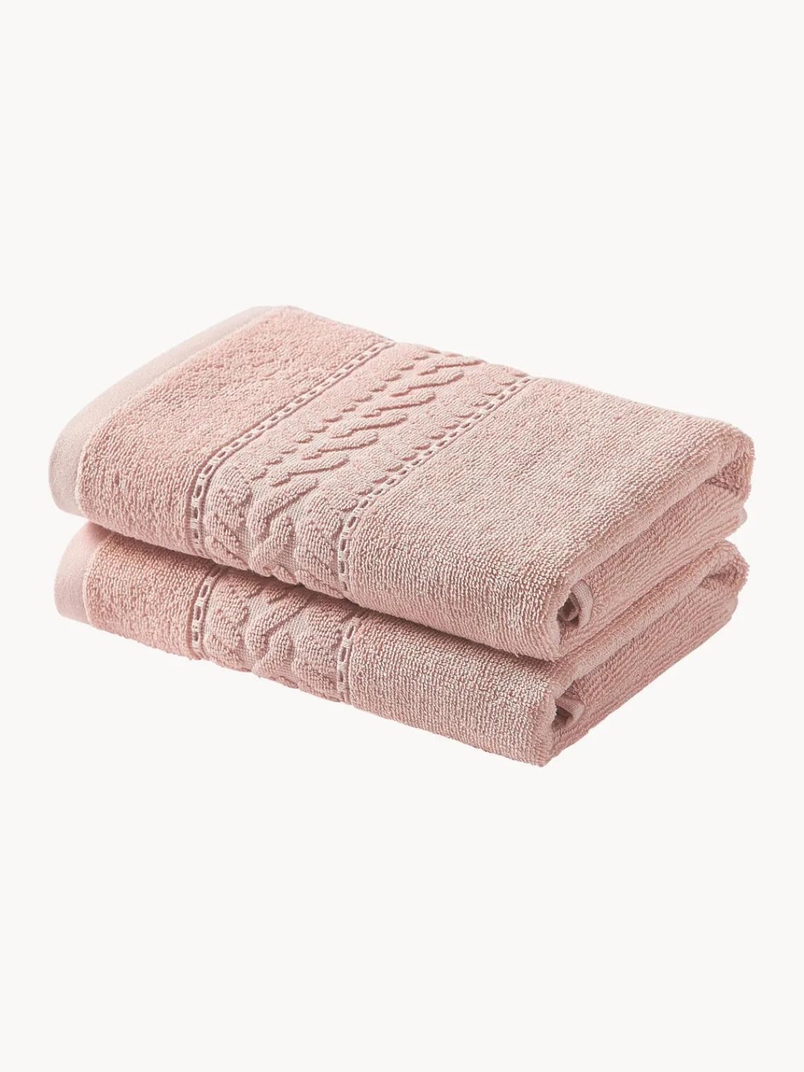 Toallas|Mantas>Westwing Collection Toalla Cordelia, tamaños diferentes Melocotón