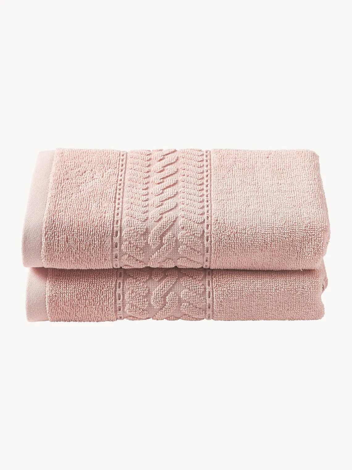 Toallas|Mantas>Westwing Collection Toalla Cordelia, tamaños diferentes Melocotón