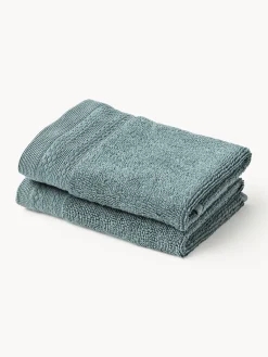 Toallas|Mantas>Westwing Collection Toalla de algodón ecológico Premium, tamaños diferentes Azul petróleo