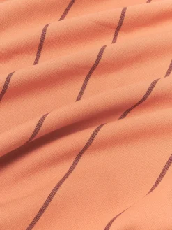 Toallas De Playa|Mantas></noscript>Westwing Collection Toalla de playa con flecos Piero Naranja, marrón