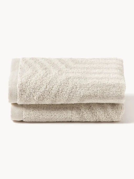 Toallas|Mantas>Westwing Collection Toalla Fatu, tamaños diferentes Tonos beige claros
