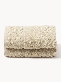 Toallas|Mantas>Westwing Collection Toalla Katharina, tamaños diferentes Beige