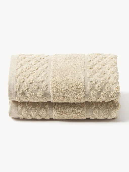 Toallas|Mantas>Westwing Collection Toalla Katharina, tamaños diferentes Beige