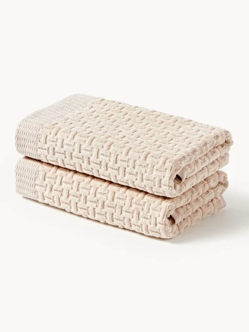 Toallas|Mantas>Westwing Collection Toalla Niam, tamaños diferentes Beige claro