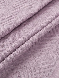 Toallas|Mantas></noscript>Westwing Collection Toalla texturizada Jacqui, tamaños diferentes Lavanda