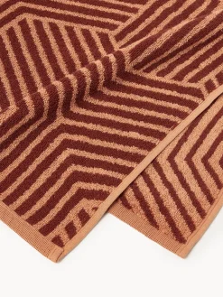 Toallas|Mantas></noscript>Westwing Collection Toallas lavabos Fatu, tamaños diferentes Tonos terracota