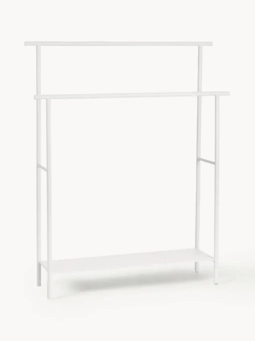 Toalleros|Jarrones>Ferm Living Toallero con barra Dora Blanco mate
